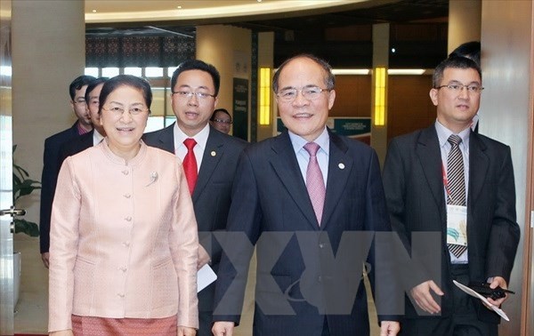 La présidente de l’Assemblée nationale laotienne termine sa visite au Vietnam