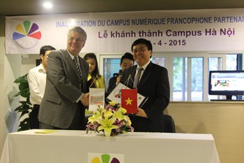 Le nouveau Campus numérique francophone partenaire de Hanoi