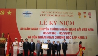 Le secteur de la navigation maritime vietnamien a 50 ans