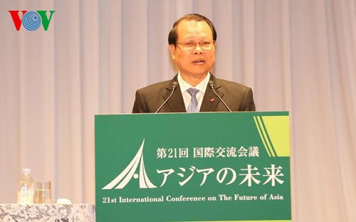 Conférence sur le futur de l’Asie: intervention de Vu Van Ninh