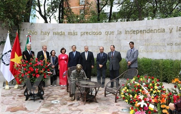 Inauguration du mémorial du président Ho Chi Minh au Mexique