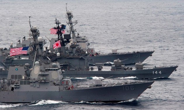 Washington, Tokyo et New-Delhi discutent de la sécurité maritime