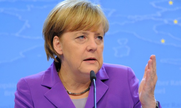 Merkel : "Si l'euro échoue, l'Europe échoue" 