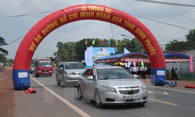 Mise en service de la route Ho Chi Minh traversant la province de Binh Phuoc