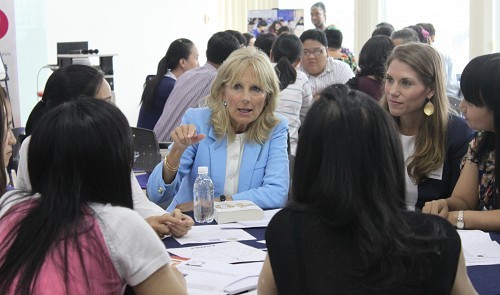 Jill Biden en visite à Ho Chi Minh ville