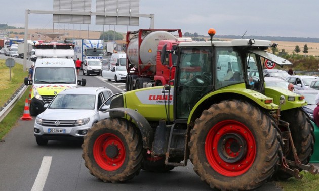 France : Les agriculteurs alsaciens lèvent les barrages à la frontière allemande