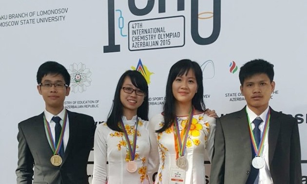 Olympiades internationales de Chimie 2015 : 4 médailles pour le Vietnam 