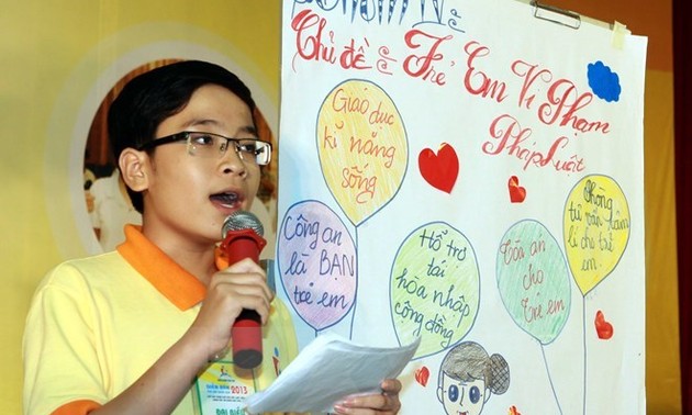 Le Forum national des enfants s’ouvrira ce mercredi à Hanoi