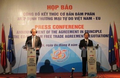 Libre-échange : accord de principe Vietnam-UE