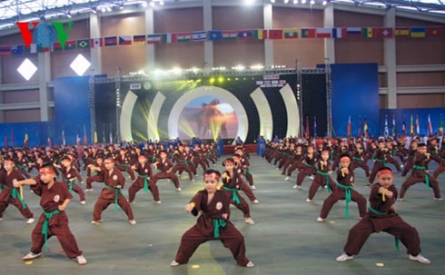 Clôture du 1er championnat international des arts martiaux vietnamiens