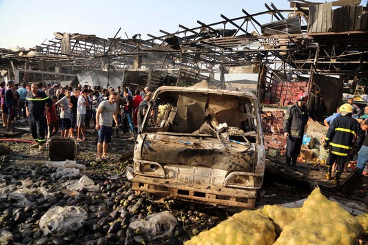 Irak: une cinquantaine de morts dans un attentat de l'EI à Bagdad