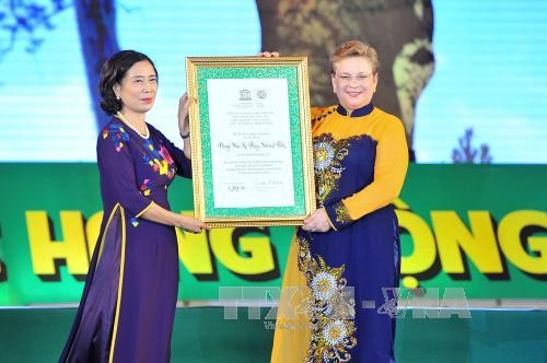 Le parc Phong Nha Ke Bang honoré par l’Unesco pour la 2ème fois