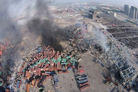 Explosion de l’usine chinoise de Tianjin : les produits chimiques identifiés