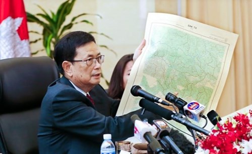 Accusation de fausses cartes : Hun Sen promet de punir les calomniateurs