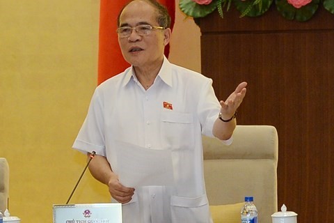 Nguyên Sinh Hùng bientôt à la conférence des présidents parlementaires 