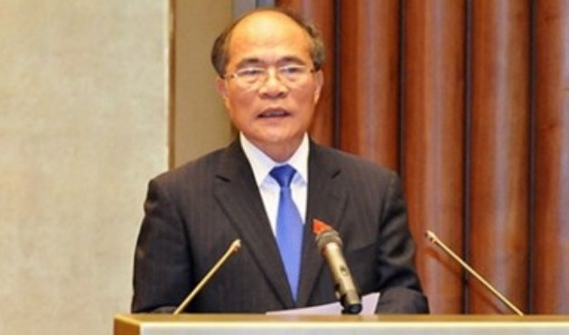 Nguyen Sinh Hung participe à la conférence mondiale des présidents de Parlement