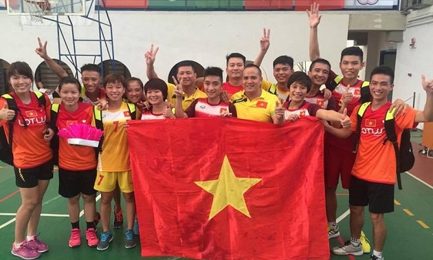 Deux médailles d’or pour le Vietnam au Championnat du monde de plumfoot