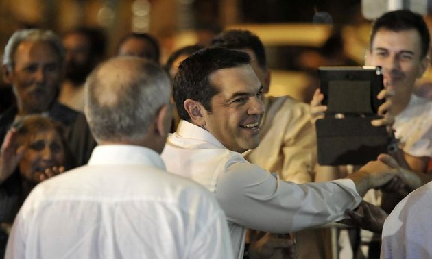 Alexis Tsipras et Syriza en tête aux législatives en Grèce