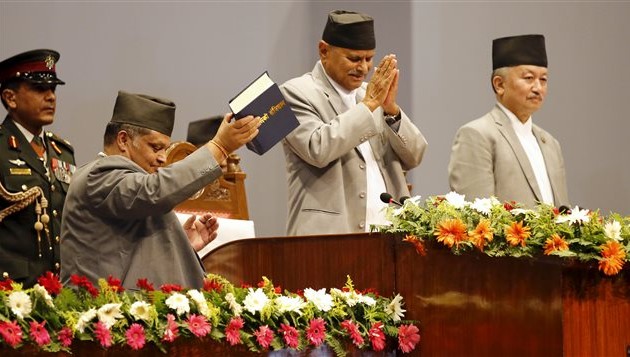 Le Népal se dote officiellement d'une nouvelle Constitution