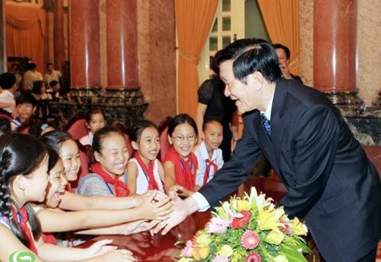 Lettre du président Truong Tan Sang aux enfants à l’occasion de la fête de la mi-automne