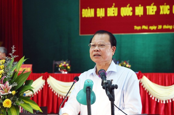 Vu Van Ninh part à la rencontre des électeurs de Nam Dinh