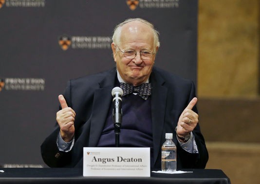 Angus Deaton, lauréat du Prix Nobel d'économie 2015