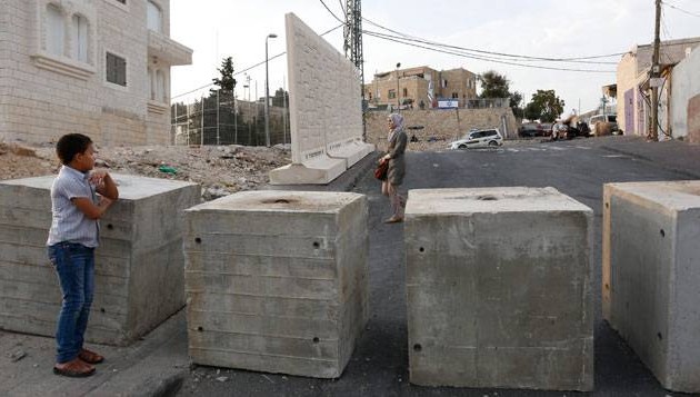 Israel : construction d'un mur temporaire à Jérusalem
