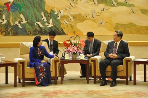 Une délégation du Front de la Patrie du Vietnam en visite en Chine 