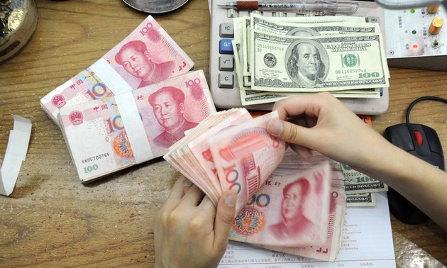 Hausse du yuan par rapport au dollar américain