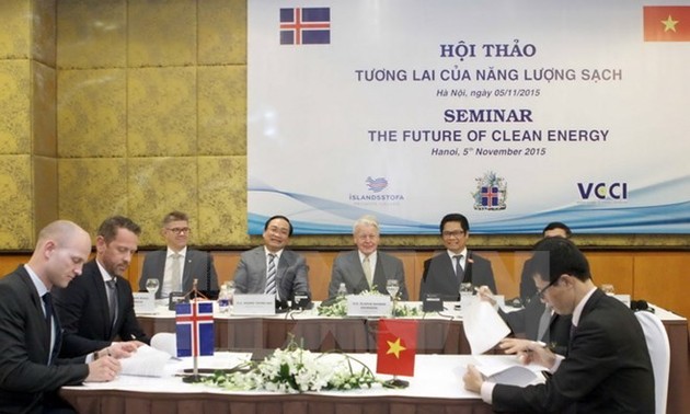 Vietnam-Islande: coopération en énergie propre
