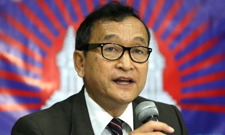 Cambodge : mandat d’arrêt contre Sam Rainsy