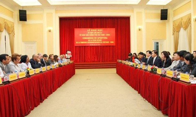Ouverture de la 33ème session de la commission intergouvernementale Vietnam-Cuba