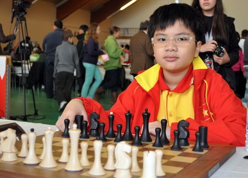 Nguyen Anh Khoi, champion du monde d’échecs