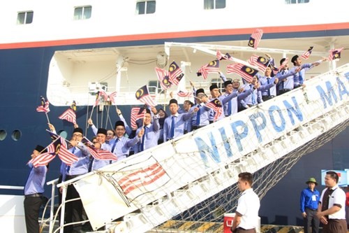 Le bateau de la jeunesse d’Asie du Sud-Est et du Japon à Ho Chi Minh-ville