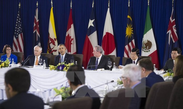 Les dirigeants des 12 pays membres du TPP se réunissent