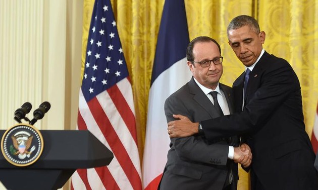 Syrie : Hollande et Obama affichent leur unité