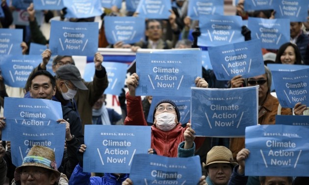 COP21: une cinquantaine de marches pour le climat à travers le monde