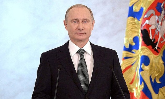 Vladimir Poutine prononce son discours annuel