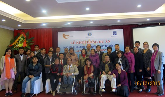 Accélérer l’intégration sociale des personnes handicapées au Vietnam