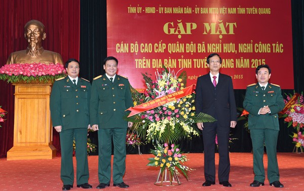 Célébrations du 71ème anniversaire de l’armée populaire du Vietnam