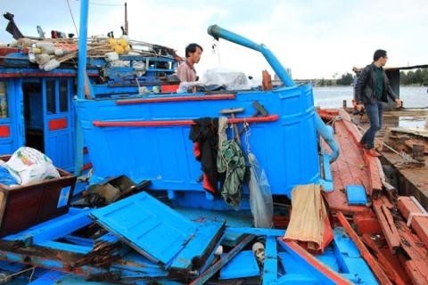 L’APV proteste contre la destruction par la Chine d’un bateau de pêche vietnamien