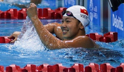 Nguyen Thi Anh Vien élue «meilleure sportive vietnamienne 2015»