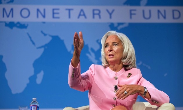Christine Lagarde, candidate pour un deuxième mandat à la tête du FMI 