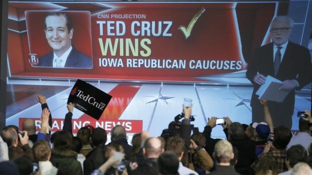 Ted Cruz gagne la primaire républicaine de l’Iowa