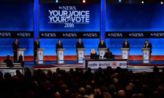 Etats-Unis: débat républicain tendu avant le New Hampshire