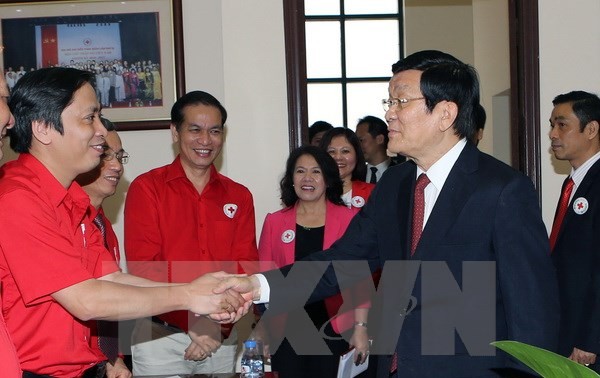 Truong Tan Sang : la Croix rouge doit faire preuve d’initiative