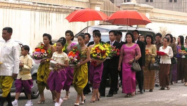 Les mariages khmers