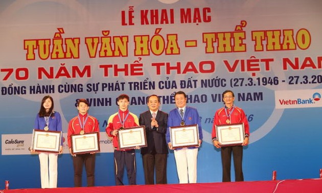 Ouverture de la semaine de la culture et des sports du Vietnam