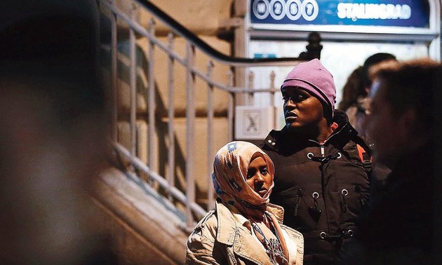 Nouvelle évacuation d'un campement de près d'un millier de migrants à Paris