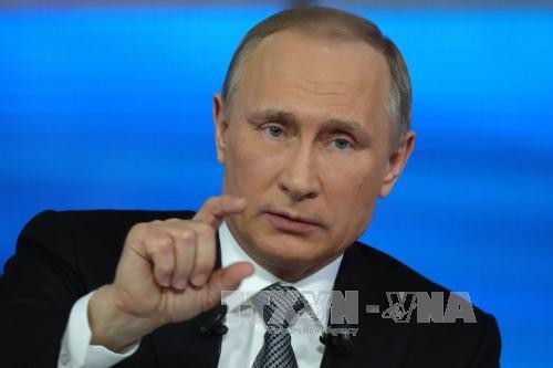 «Ligne directe» avec le président russe Vladimir Poutine